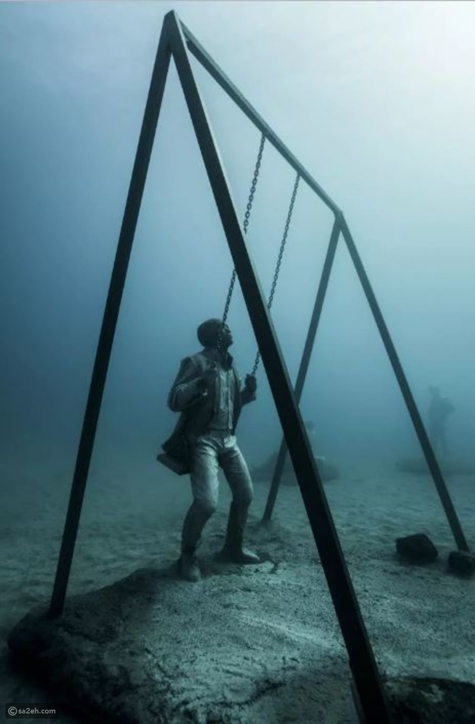 أبرز المعارض الفنية المغمورة تحت الماء حول العالم سائح